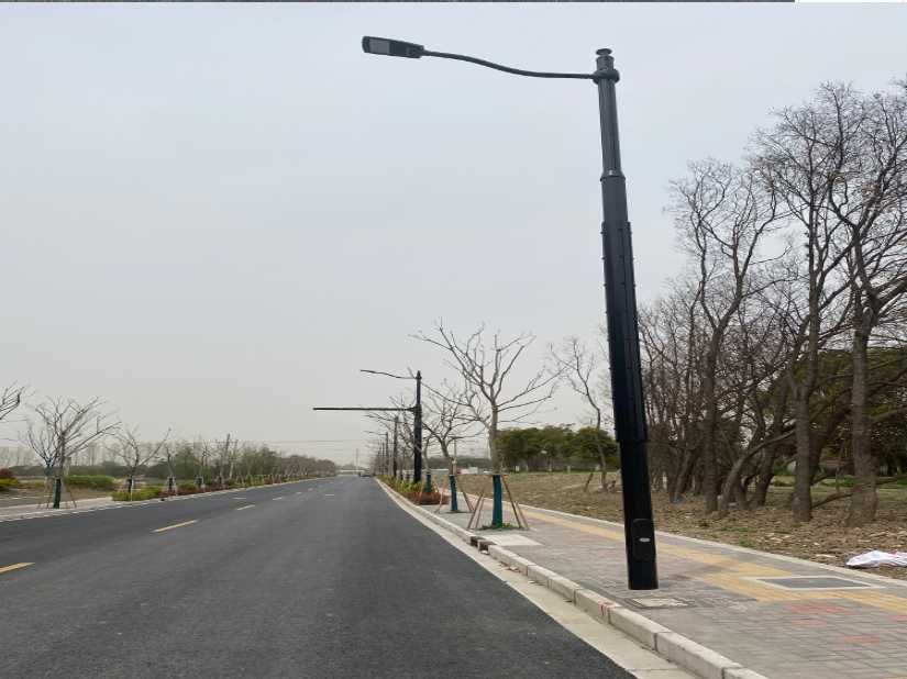 通河县上海综合杆 太阳能路灯工程