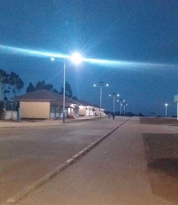通河县非洲科特迪瓦太阳能路灯工程